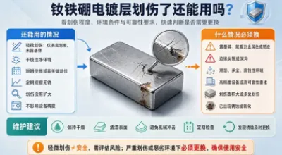 钕铁硼电镀层划伤了还能用吗，什么情况下必须换